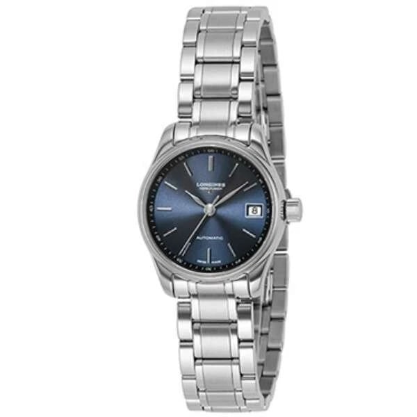 LONGINES MASTERCOLLECTION BLUE WATCH: LONGINES Mastercollection Blue Watch Brand: Longines Type/Style: Wristwatch Material: SS Color: Dial Color Blue Size: Case size] Height 25 x width 25 x thickness 9 mm Accessories: None Acc