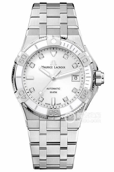 MAURICE LACROIX AIKON AUTOMATIC VENTURER WATCH: MAURICE LACROIX Aikon Automatic Venturer Watch Brand: Maurice Lacroix Type/Style: Wristwatch Material: SS Color: Dial Color white Size: Case Size: 38mm Accessories: None Accessories Notice: When