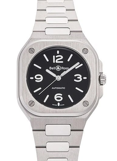BELL & ROSS BR BLACK BRAND NEW WATCH: Bell & Ross BR Black Brand New Watch Brand: Bell & Ross Type/Style: Wristwatch Material: SS Color: Dial Color Black Size: Case Size: 36mm Accessories: None Accessories Notice: When purchas