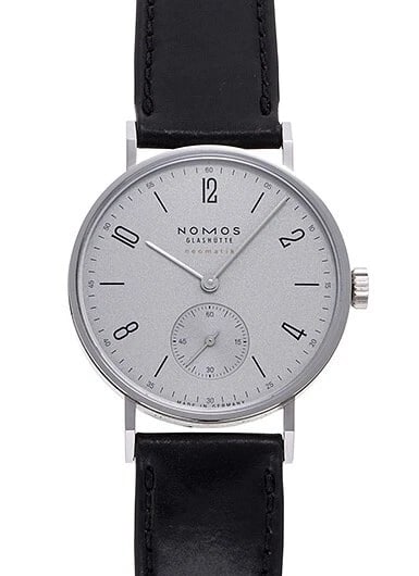 NOMOS TANGENTE NEOMATIK GREY NEW WATCH: Nomos Tangente Neomatik Grey New Watch Brand: NOMOS Type/Style: Wristwatch Material: SS leather Color: Dial Color Grey Size: Case Size: 35mm Accessories: None Accessories Notice: When purchasing