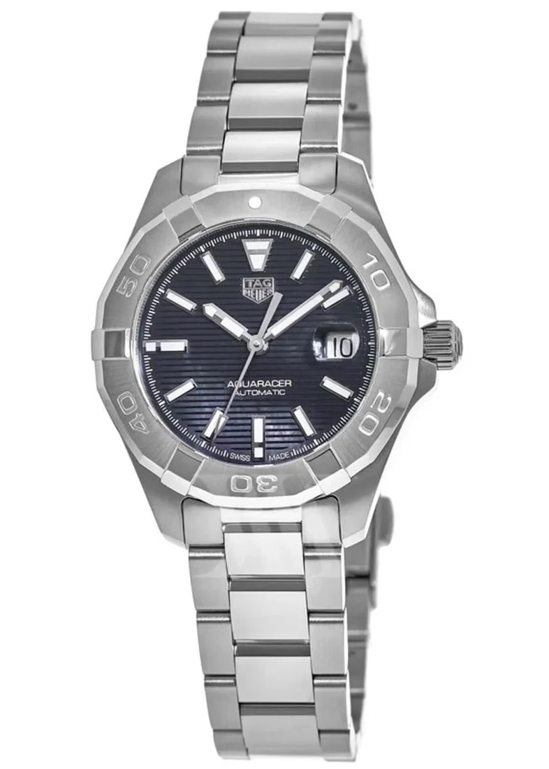 TAG HEUER AQUARACER CALIBRE WATCH: TAG Heuer Aquaracer Calibre Watch Brand: TAG Heuer Type/Style: Wristwatch Material: SS Color: Dial Color Black Size: Case Size: 32mm Accessories: None Accessories Notice: When purchasing p