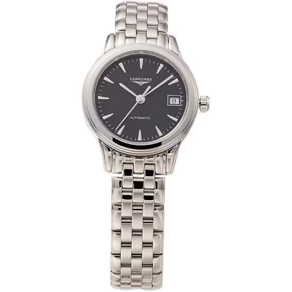 LONGINES WOMETAL BELT WATCH: Longines WoMetal Belt Watch Brand: Longines Type/Style: Wristwatch Material: SS Color: Dial Color black Size: Case Size: 26mm Accessories: None Accessories Notice: When purchasing pre-owned goods,