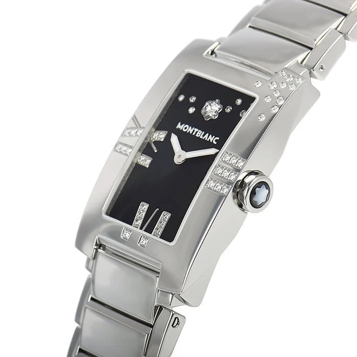 MONT BLANC PROFILE WATCH: Mont Blanc Profile Watch Brand: TAG Heuer Type/Style: Wristwatch Material: SS Color: Dial Color black Size: Case Size25.5x23.0mm Accessories: None Accessories Notice: When purchasing pre-owned goods,