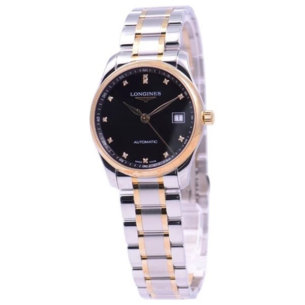 LONGINES MASTER COLLECTION AUTOMATIC MEN'S WATCH: Longines MASTER COLLECTION Automatic Men's Watch Brand: Longines Type/Style: Wristwatch Material: SS + YG Color: Dial Color Black Size: Case Size: 36mm Accessories: None Accessories Notice