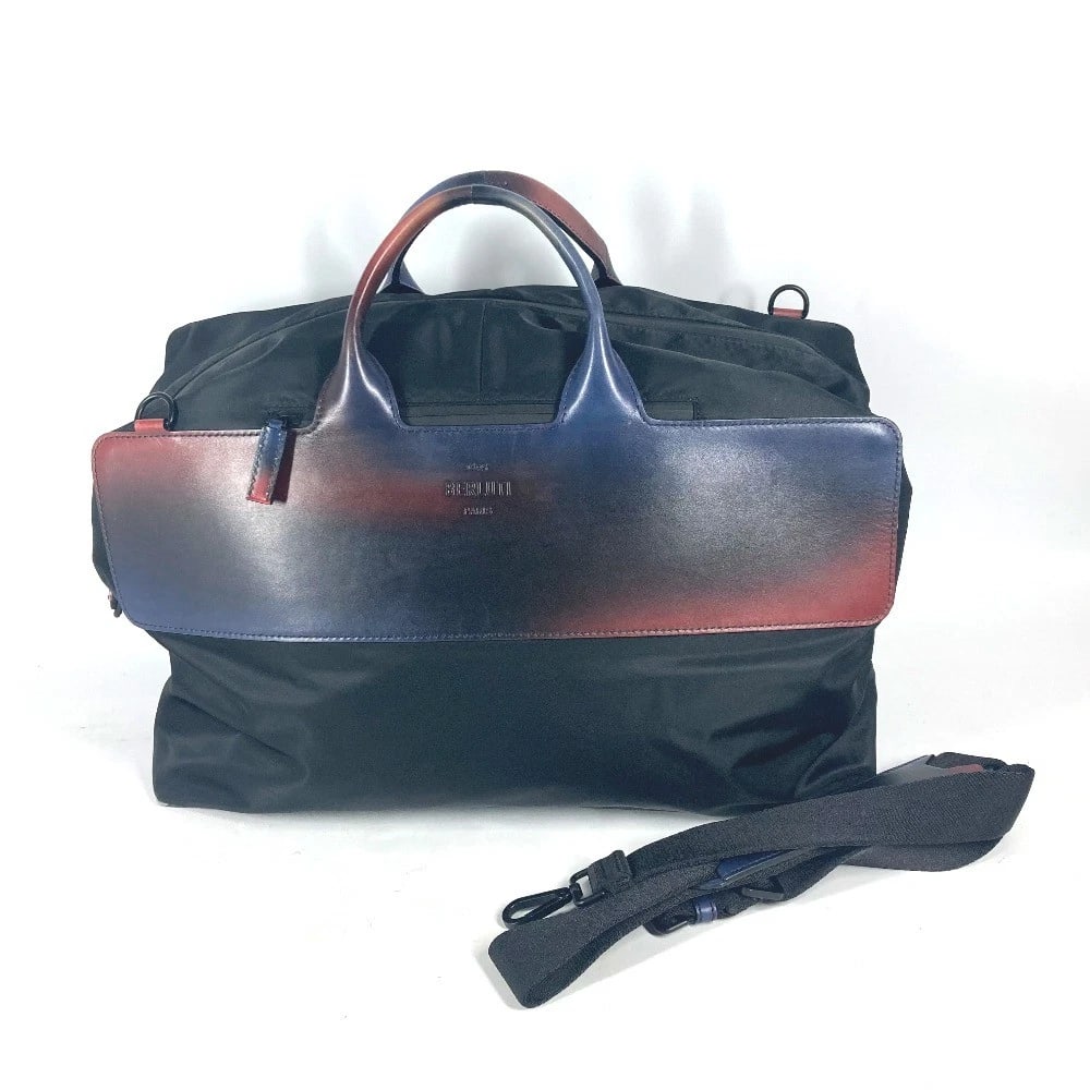 BERLUTI TRAVEL BAG TRAVEL BAG LOGO BAG 2WAY BAG (1 of 7)
