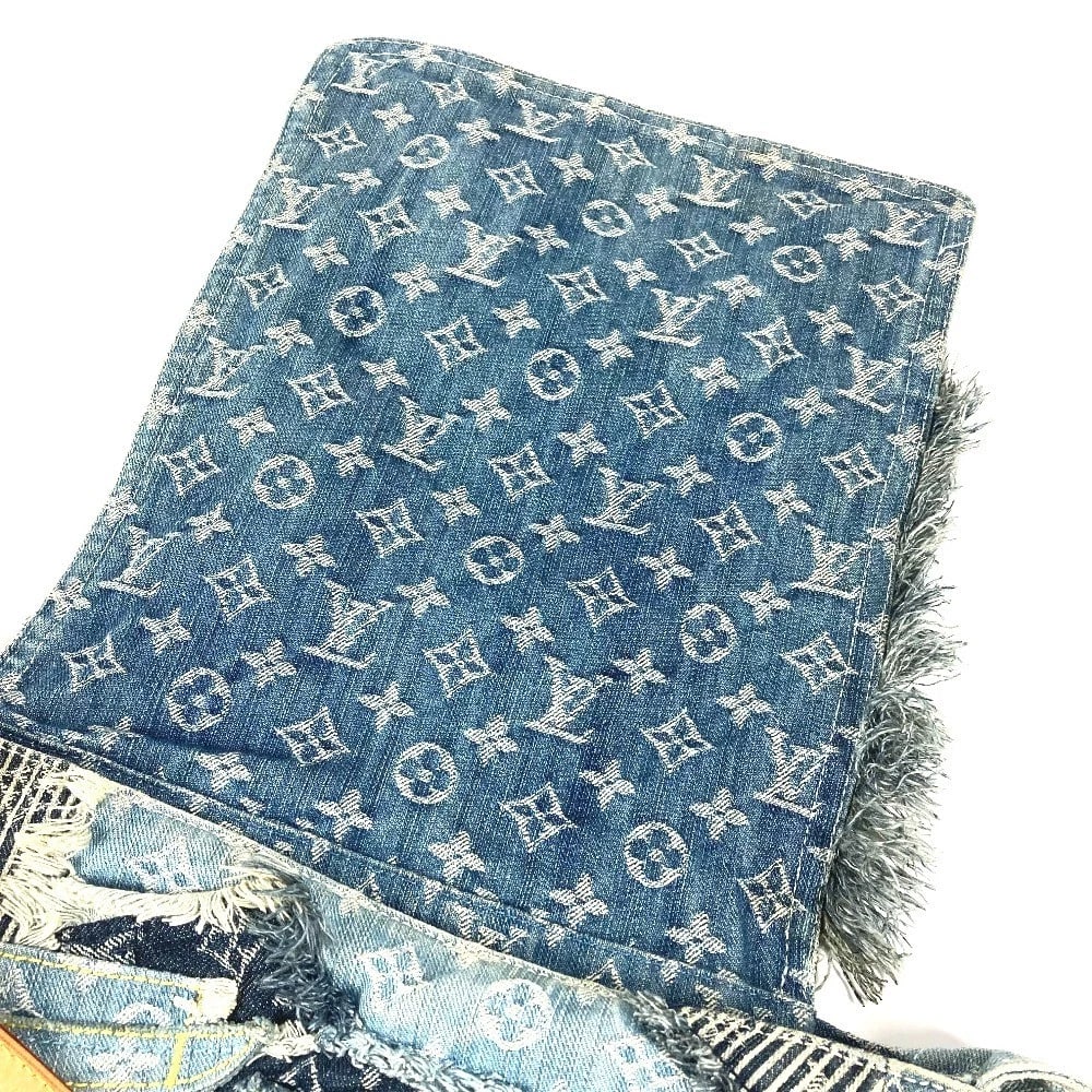 LOUIS VUITTON MONOGRAMDENIM PATCHWORK POST MESSENGER BAG - 5