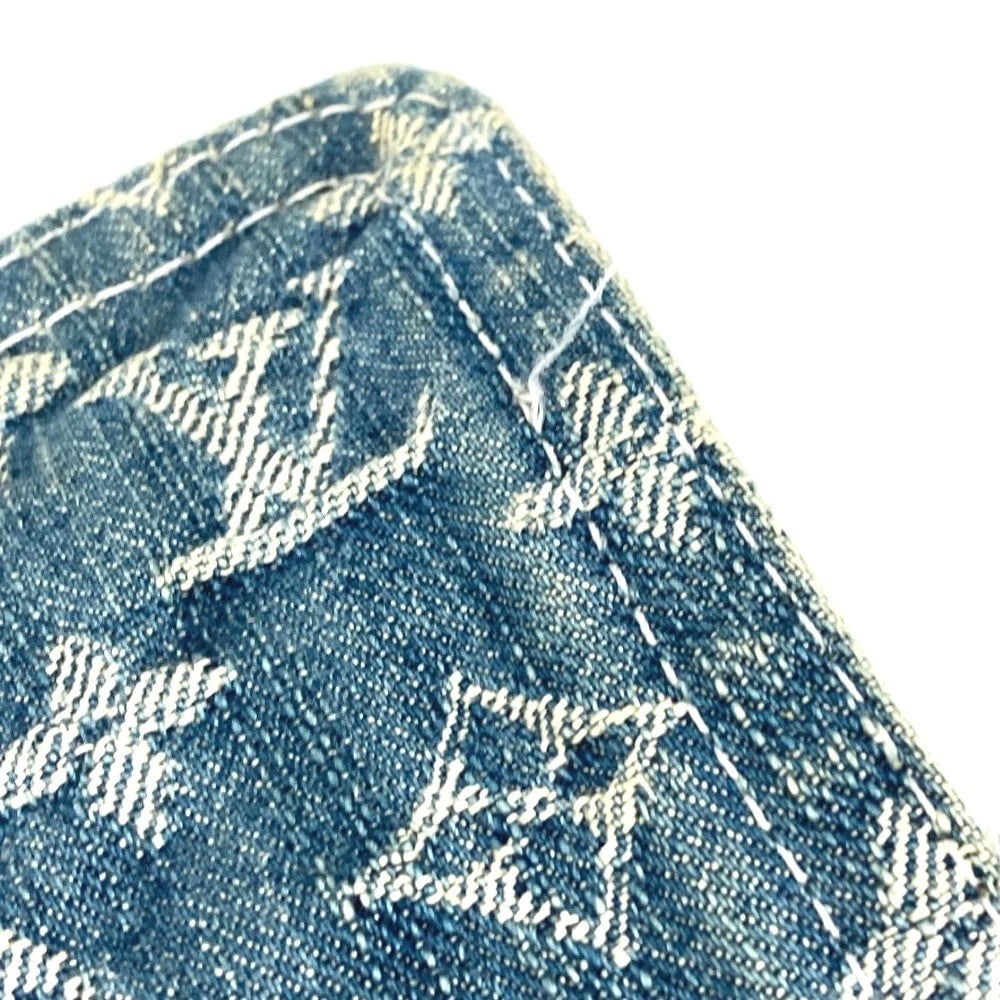 LOUIS VUITTON MONOGRAMDENIM PATCHWORK POST MESSENGER BAG - 6