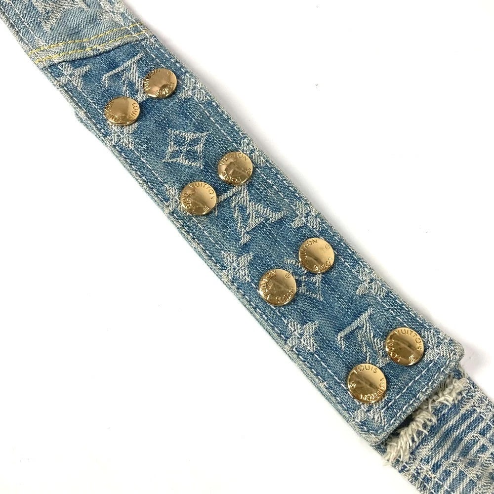 LOUIS VUITTON MONOGRAMDENIM PATCHWORK POST MESSENGER BAG - 7