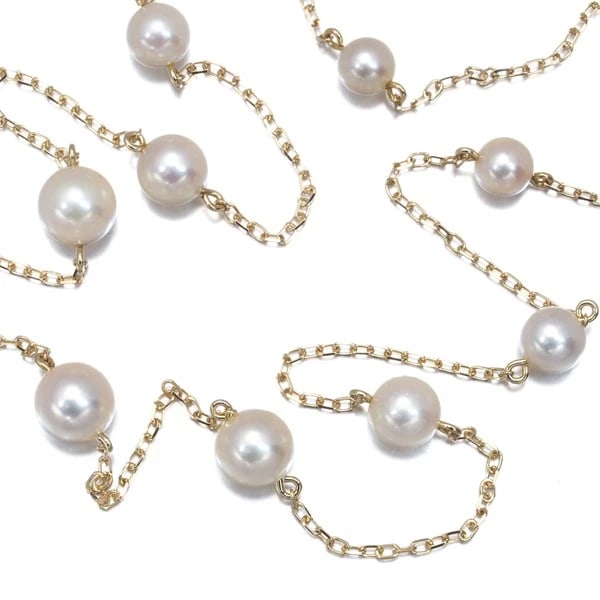 MIKIMOTO NECKLACE AKOYA PEARL 18K 750 YELLOW GOLD: Mikimoto Necklace Akoya Pearl 18K 750 Yellow Gold Brand: MIKIMOTO Type/Style: Necklace Material: 18K 750 Yellow Gold Color: Yellow Size: Necklace length: 38cm Stone Size: Akoya Pearl: Approximately 4.