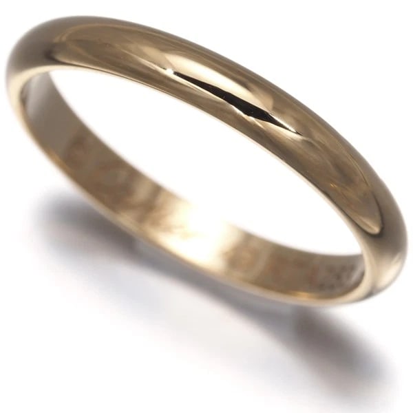 CARTIER RING 18K 750 YELLOW GOLD: Cartier Ring 18K 750 Yellow Gold Brand: Cartier Type/Style: Ring Material: 18K / 750 / Yellow Gold Color: Yellow Gold Size: US 5 Accessories: None Accessories Notice: When purchasing pre-owned goods,