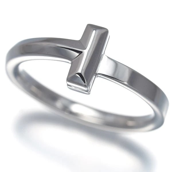 TIFFANY&CO. RING TIFFANY 18K 750 WHITE GOLD: Tiffany&Co. Ring Tiffany 18K 750 White Gold Brand: Tiffany & Co. Type/Style: Ring Material: 18K/ 750/ White Gold, Main Stone/Creation natural Color: White Gold Size: US 5.75-6 Accessories: None
