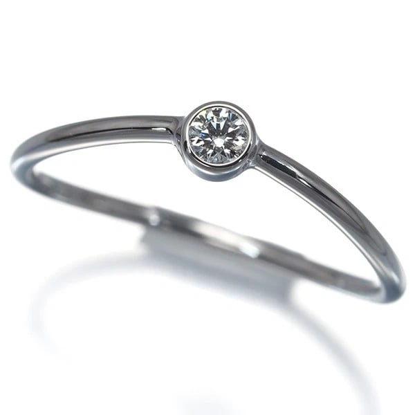 TIFFANY&CO. RING DIAMOND 950 PLATINUM: Tiffany&Co. Ring Diamond 950 Platinum Brand: Tiffany & Co. Type/Style: Ring Material: Pt 950, Main Stone/Creation Natural Color: silver Size: US 5.25-5.5 Accessories: None Accessories Notice: When
