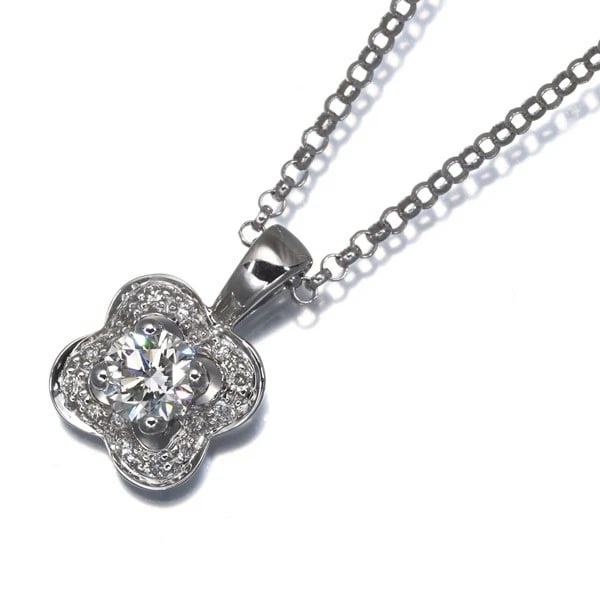 MAUBOUSSIN NECKLACE DIAMOND 18K 750 WHITE GOLD: MAUBOUSSIN Necklace Diamond 18K 750 White Gold Brand: MAUBOUSSIN Type/Style: Necklace Material: 18K 750 White Gold, Main Stone/Creation Natural Color: White Size: Necklace length: 40cm Pendant size: 7