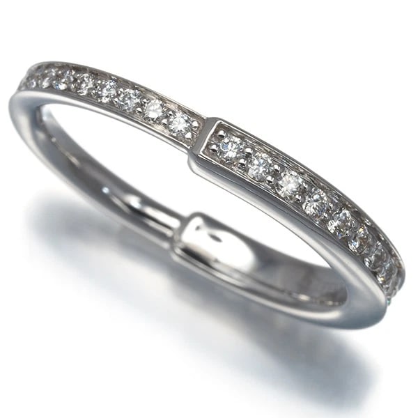TIFFANY&CO. RING DIAMOND 18K 750 WHITE GOLD: Tiffany&Co. Ring Diamond 18K 750 White Gold Brand: Tiffany & Co. Type/Style: Ring Material: 18K/ 750/ White Gold, Main Stone/Creation natural Color: WHITE GOLD Size: US 6.5 Accessories: None