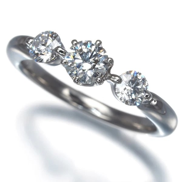 PONTE VECCHIO RING DIAMOND 900 PLATINUM (1 of 3)