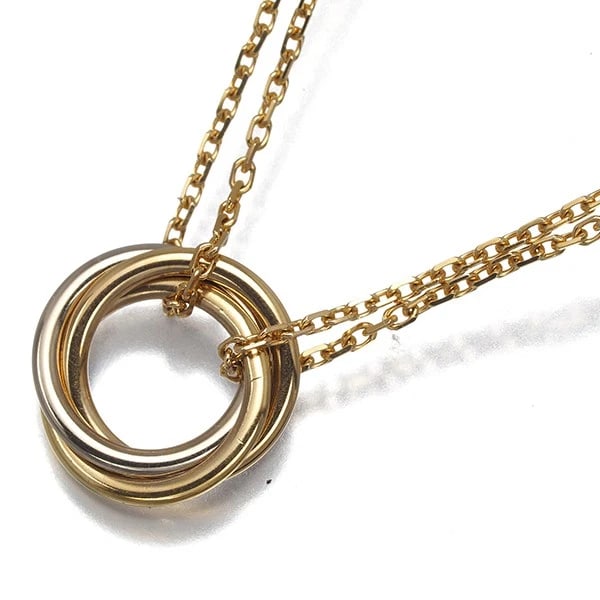 CARTIER NECKLACE MINI 18K YG/WG/RG: Cartier Necklace Mini 18K YG/WG/RG Brand: Cartier Type/Style: Necklace Material: 18K YG/WG/RG Color: YG/WG/RG Size: Necklace length: 36 / 38 / 40cm Pendant size: Diameter 9.4mm Accessories: None <