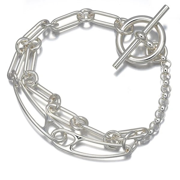 HERMES BRACELET CHAINE 925 STERLING SILVER (1 of 2)