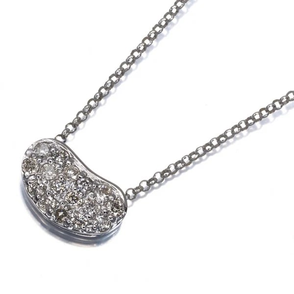 STAR JEWELRY NECKLACE DIAMOND18K 750 WHITE GOLD: STAR JEWELRY Necklace Diamond18K 750 White Gold Brand: STAR JEWELRY Type/Style: Necklace Material: 18K 750 White Gold, Main Stone/Creation Natural Color: White Size: Necklace length: 40cm Pendant size