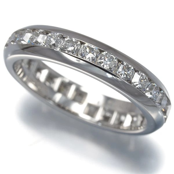 TIFFANY&CO. RING DIAMOND LUCIDA 950 PLATINUM: Tiffany&Co. Ring Diamond Lucida 950 Platinum Brand: Tiffany & Co. Type/Style: Ring Material: 950 Platinum, Main Stone/Creation Natural Color: silver Size: US 5.25-5.5 Accessories: None Acc