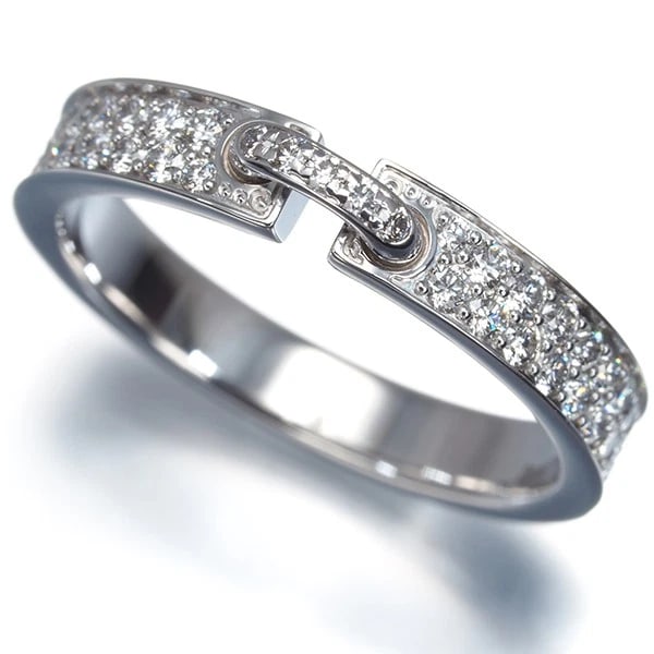 CHAUMET RING DIAMOND 18K 750 WHITE GOLD (1 of 3)