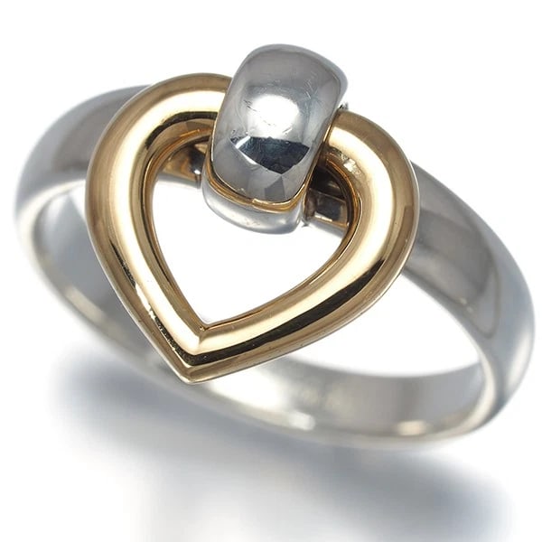 HERMES RING 925 STERLING SILVER/18K 750 YELLOW GOLD: HERMES Ring 925 Sterling Silver/18K 750 Yellow Gold Brand: HERMES Type/Style: Ring Material: 925 Sterling Silver/18K 750 Yellow Gold Color: silver,YG Size: US 6 - 6.25 Accessories: None Accessories
