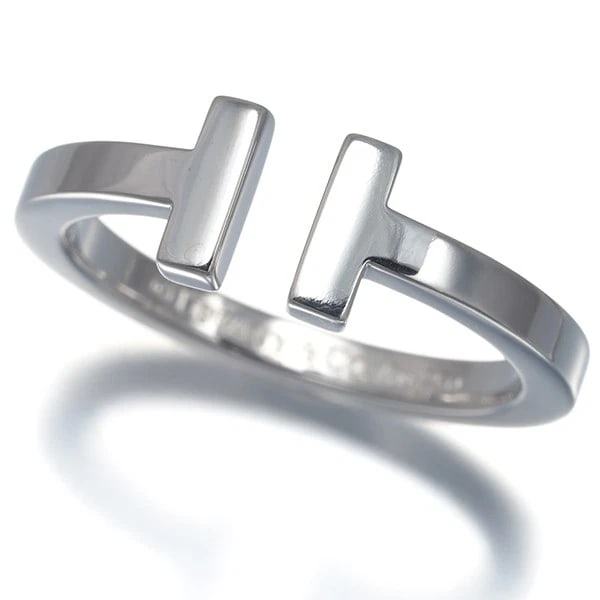 TIFFANY&CO. RING 18K 750 WHITE GOLD (1 of 3)