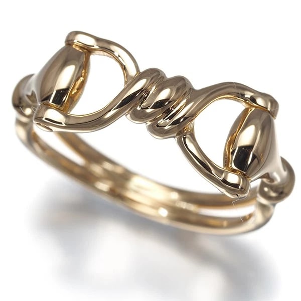 GUCCI RING HORSEBIT 18K 750 YELLOW GOLD: GUCCI Ring Horsebit 18K 750 Yellow Gold Brand: GUCCI Type/Style: Ring Material: 18K / 750 / Yellow Gold Color: Yellow Size: US 5.25-5.5 Accessories: None Accessories Notice: When purchasin
