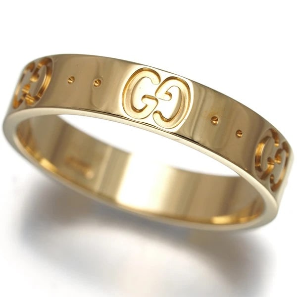 GUCCI RING ICON 18K 750 YELLOW GOLD (1 of 2)