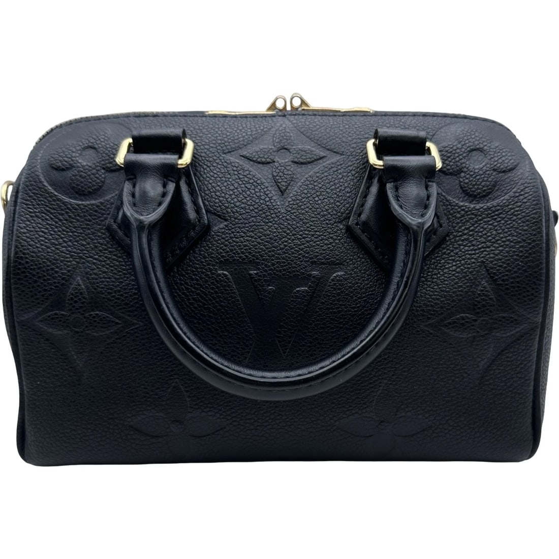 LOUIS VUITTON SPEEDY BANDOULIERE BOSTON BAG: LOUIS VUITTON Speedy Bandouliere Boston bag Brand: LOUIS VUITTON Type/Style: Boston bag Material: Ann Platt Color: Noir Size: W7.9 x H5.1x D4.7inch Accessories: None Accessories Notice: Wh