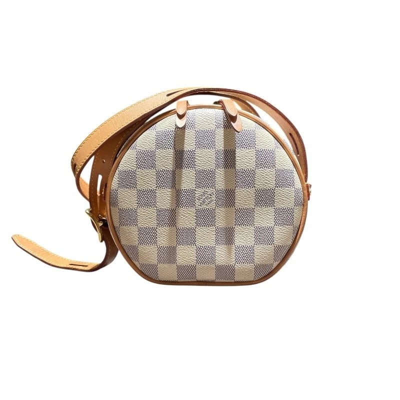 LOUIS VUITTON POIT CHAPEAU SOUPLE SHOULDER BAG: LOUIS VUITTON Poit Chapeau Souple Shoulder Bag Brand: LOUIS VUITTON Type/Style: Shoulder Bag Material: Damier Azur Color: none Size: W6.9 x H6.3x D2.4inch Accessories: None Accessories Notice: When