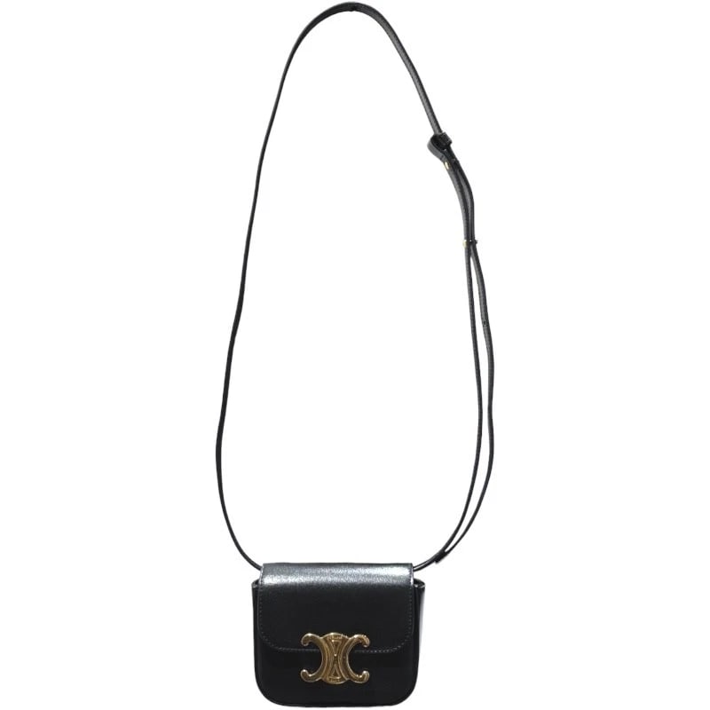 CELINE MINI CLAUDE SHOULDER BAG - 6
