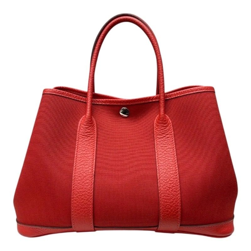 HERMES GARDEN PARTY TPM TOTE BAG: HERMES Garden party TPM Tote Bag Brand: HERMES Type/Style: Tote Bag Material: Toile / Negonda Color: none Size: W11.8 x H7.9x D5.1inch Accessories: None Accessories Notice: When purchasing pre-owned