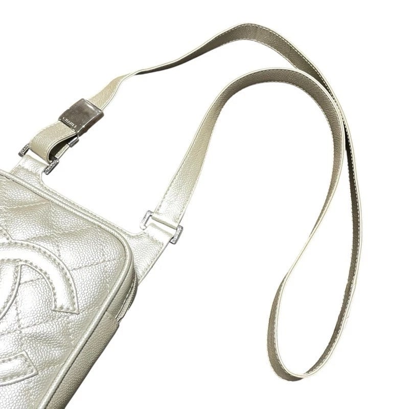 CHANEL COCO MARK SHOULDER BAG - 6