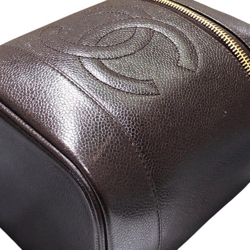 CHANEL COCO MARK VANITY BAG - 4