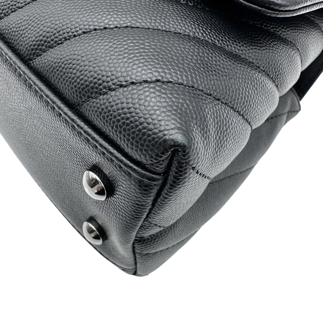 CHANEL COCO HANDLE SHOULDER BAG - 8