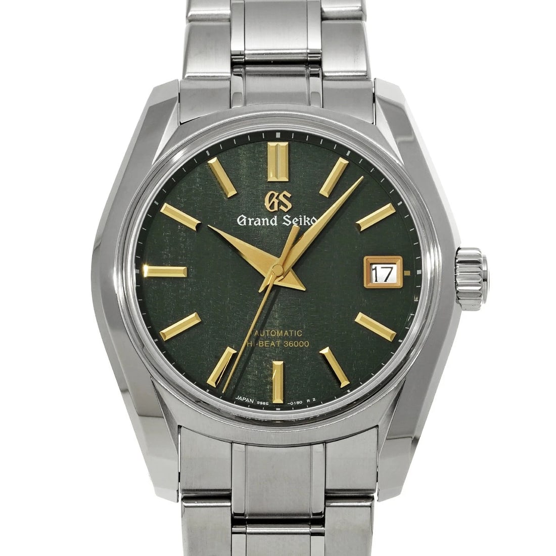 GRAND SEIKO HERITAGE COLLECTION MECHANICAL HIGH-BEAT GREEN WATCH: Grand Seiko Heritage Collection Mechanical High-Beat Green Watch Brand: Grand Seiko Type/Style: Wristwatch Material: Band Material Stainless steel, Case Material Stainless steel Color: Dial Color