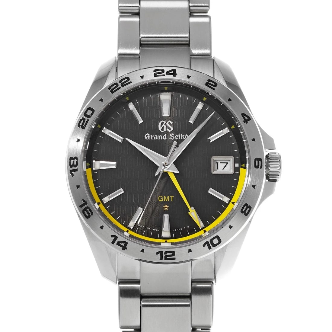 GRAND SEIKO SPORTS COLLECTION QUARTZ GMT CALIBER CHARCOAL GRAY WATCH (1 of 4)
