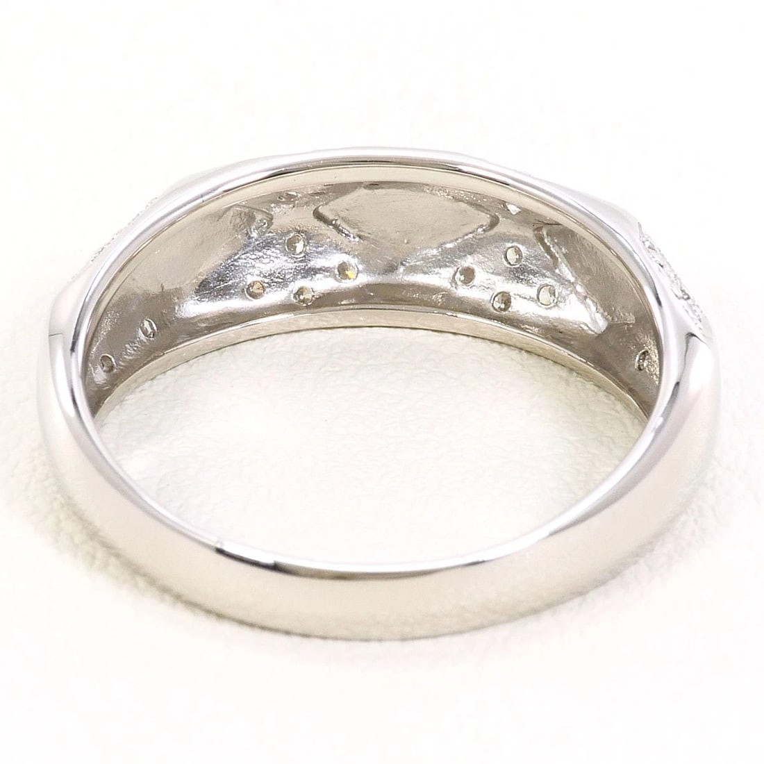 PT900 PLATINUM RING DIAMOND - 4