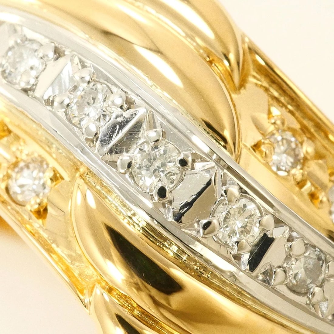 PT PLATINUM K18 RING DIAMOND - 2