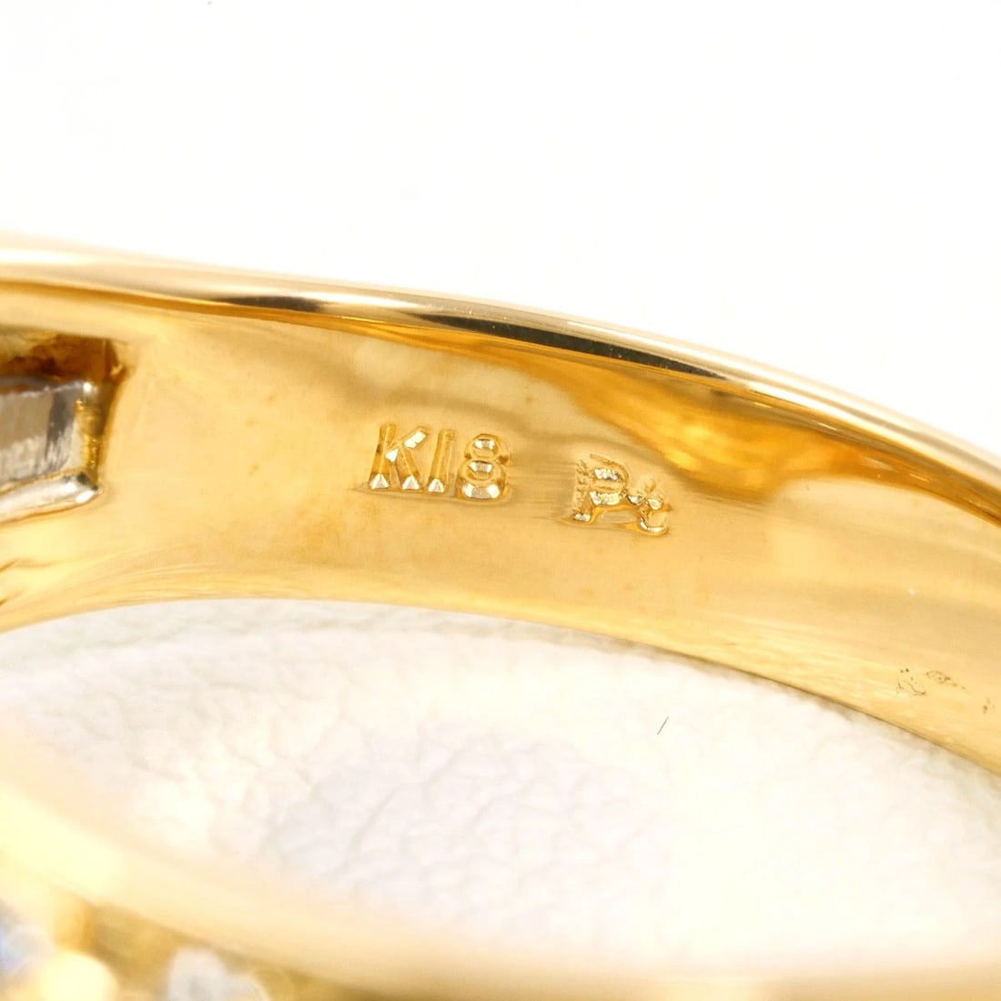 PT PLATINUM K18 RING DIAMOND - 5