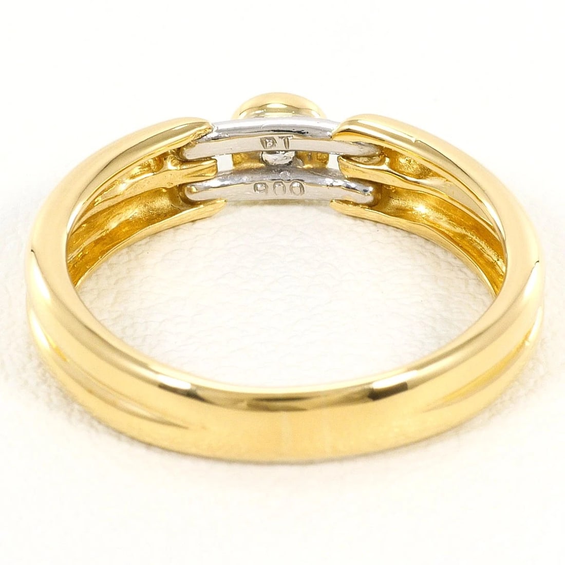 PT PLATINUM K18 RING DIAMOND - 3