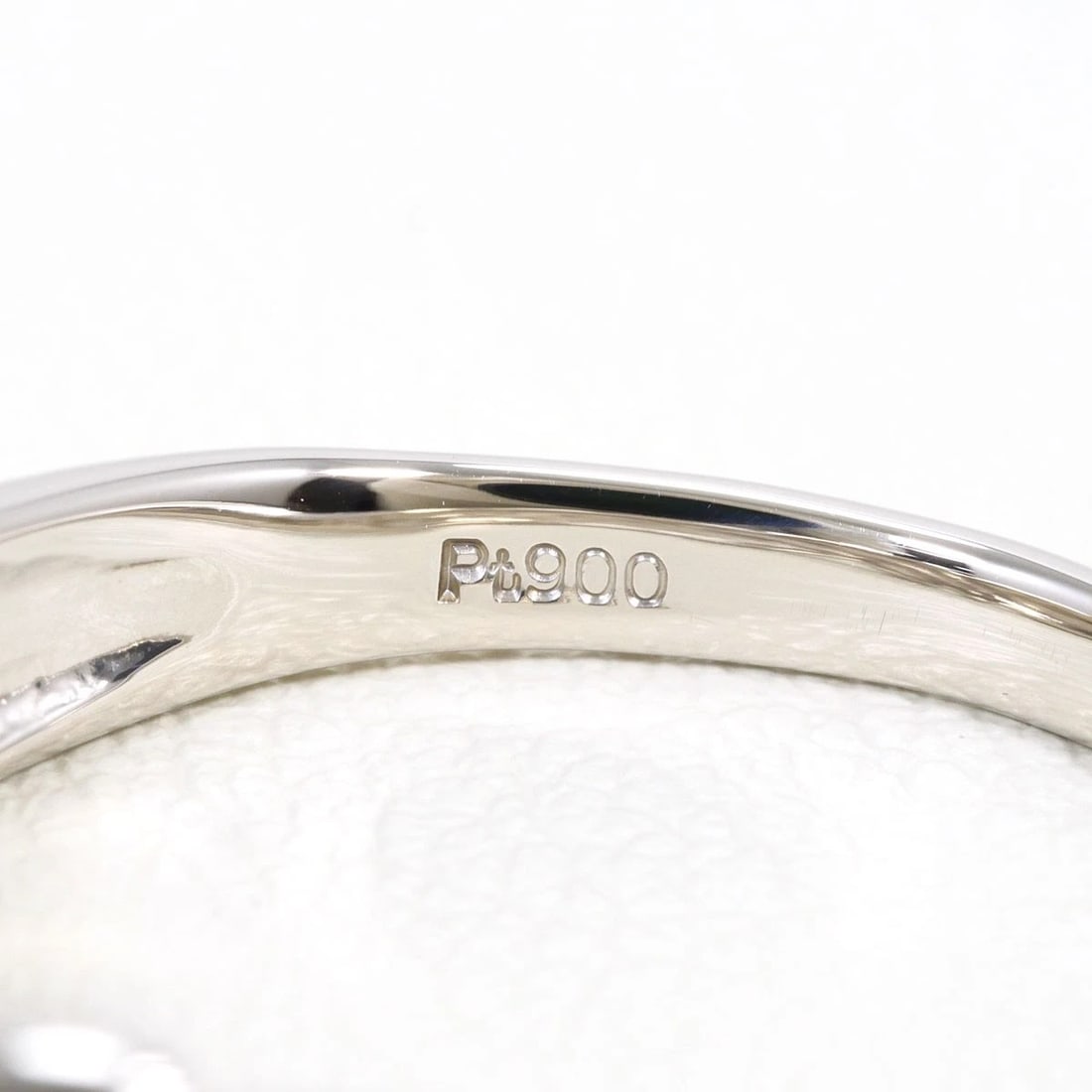 PT900 PLATINUM RING DIAMOND - 5
