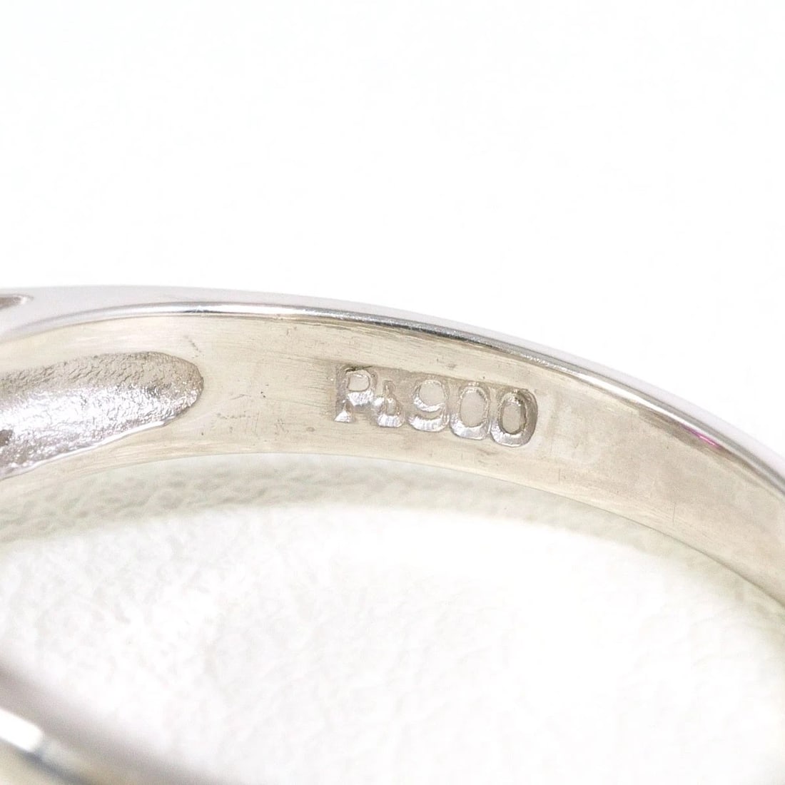 PT900 PLATINUM RING RUBY - 3