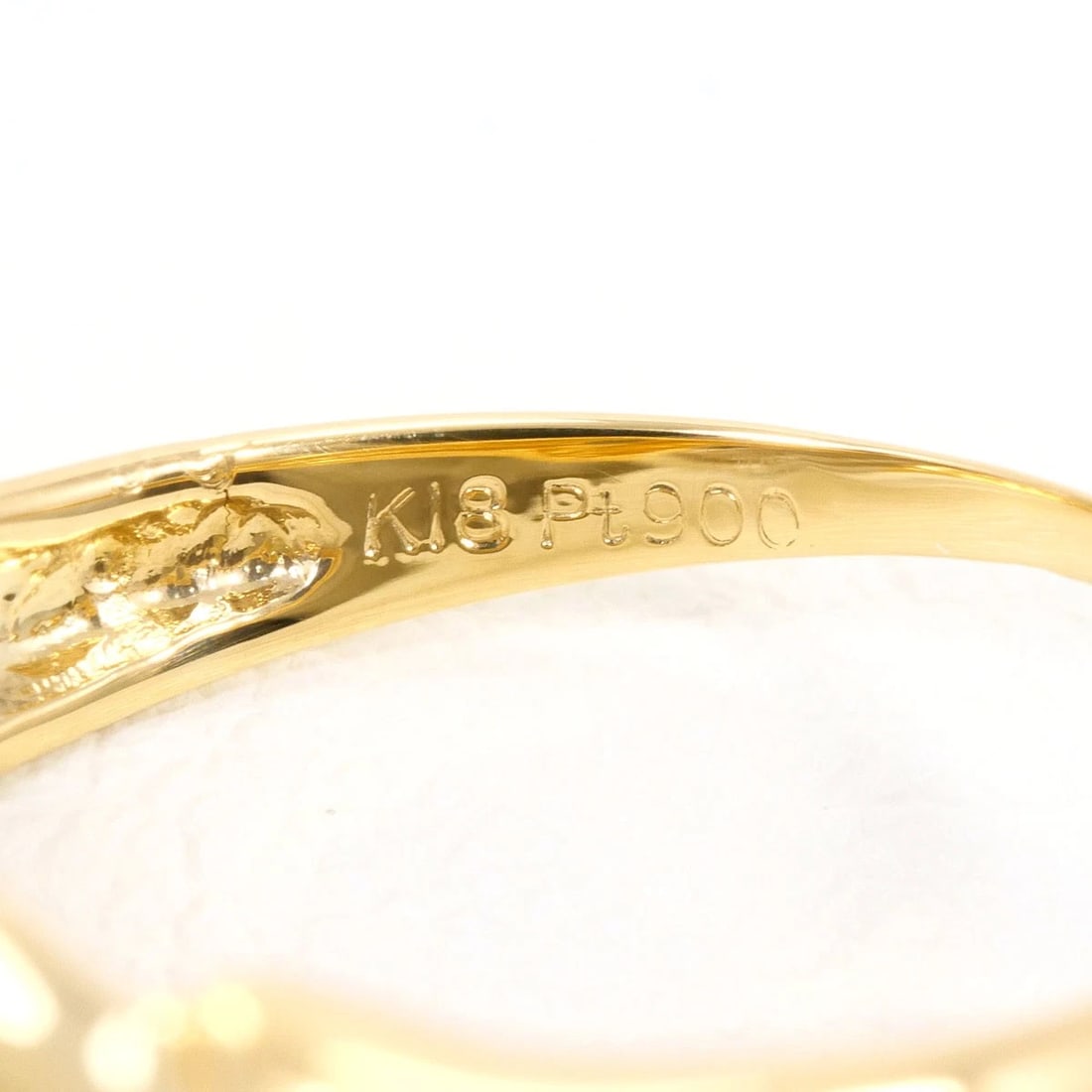 PT900 PLATINUM K18 RING - 3