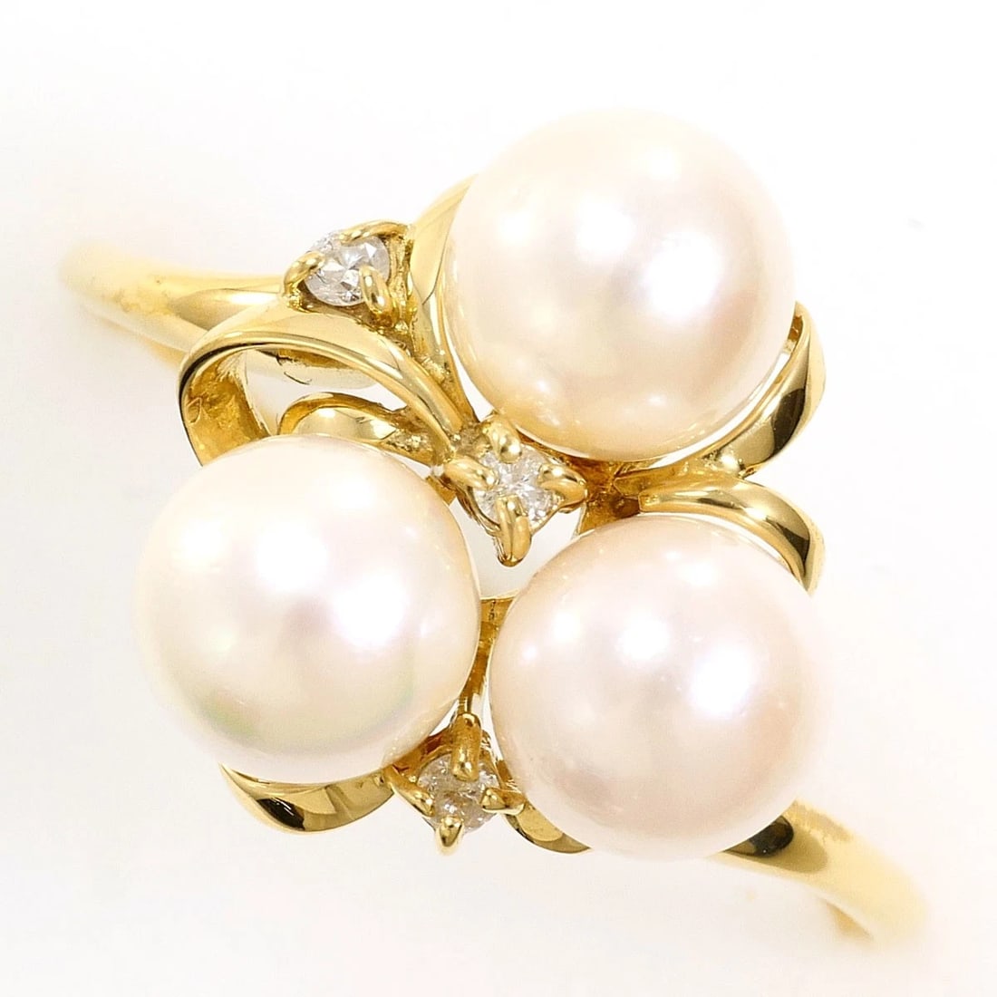 K18 18K GOLD RING PEARL: K18 18k gold Ring Pearl Brand: No Brand Type/Style: Ring Material: 18k gold, Main Stone/Creation Cultured Pearl Color: Gold Size: US 11 1/2 Accessories: None Accessories Notice: When purch