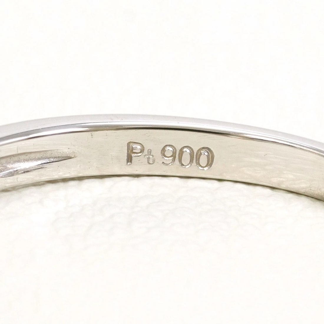 PT900 PLATINUM RING DIAMOND - 4