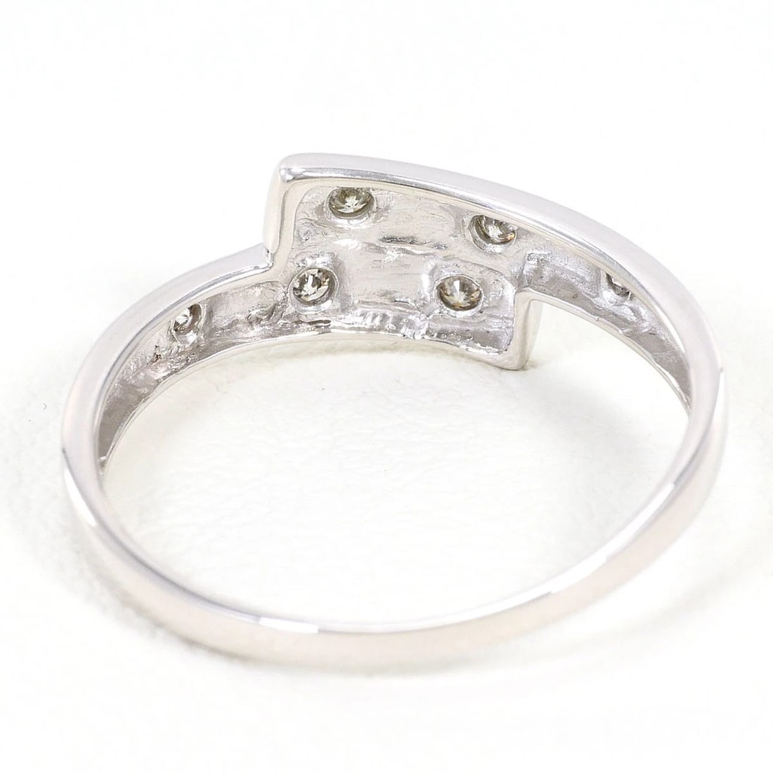 K18 18K GOLD RING DIAMOND - 3