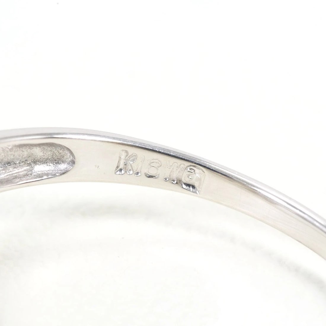 K18 18K GOLD RING DIAMOND - 4