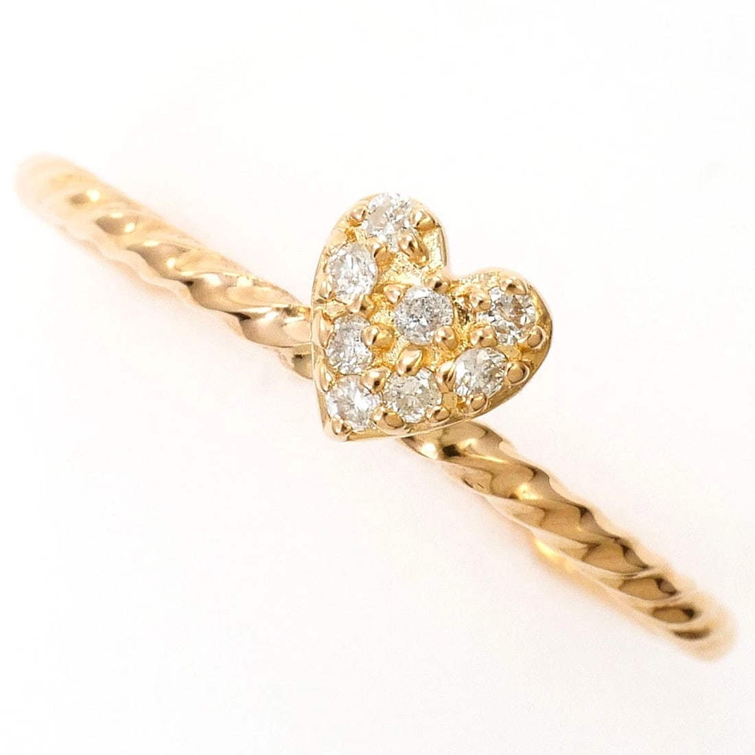 K18 18K GOLD RING DIAMOND: K18 18k gold Ring Diamond Brand: No Brand Type/Style: Ring Material: 18k gold, Main Stone/Creation Diamond Color: Gold Size: US 6 1/2 Accessories: None Accessories Notice: When purchasing pre-owned
