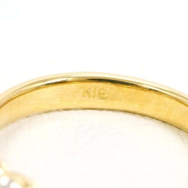 RING K18/YELLOW GOLD - 4